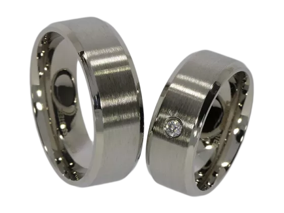 Fiete - a pair of rings (stainless steel)