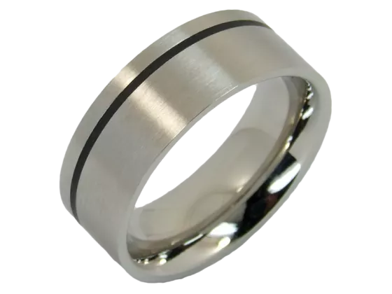 Gereon - single ring (stainless steel)