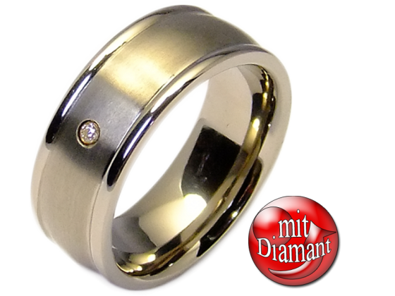 Andre - single ring (titanium)