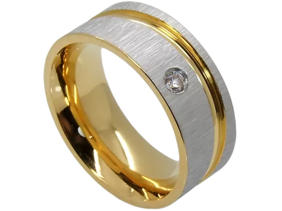 Kathryn - single ring (stainless steel)