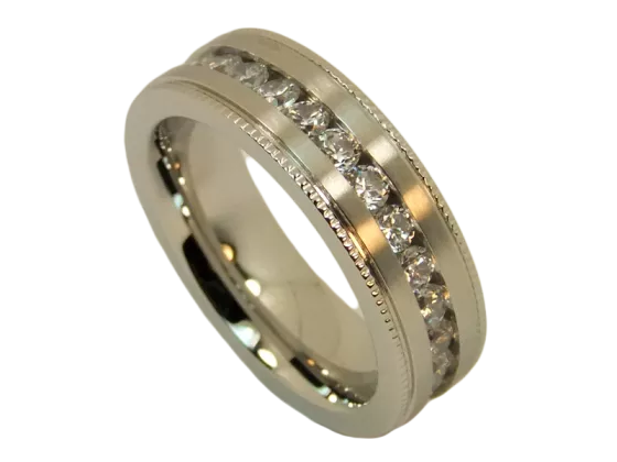 Antoinette - single ring (stainless steel)