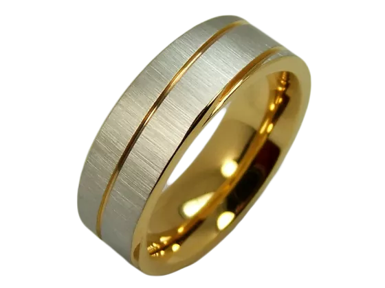 Steffi - single ring (stainless steel)
