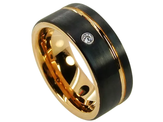 Grace - single ring (tungsten)