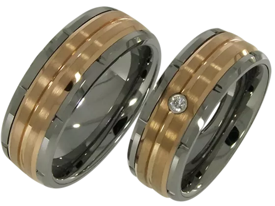 Anakin - a pair of rings (tungsten)