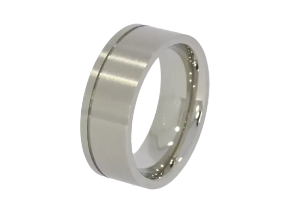 Alec - single ring (stainless steel)