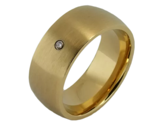 Mia - single ring (stainless steel)
