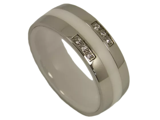 Caroline - single ring (ceramic)