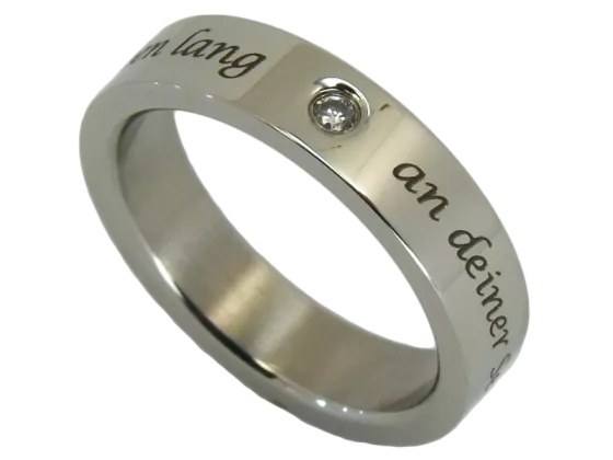 Nicky - single ring (stainless steel)