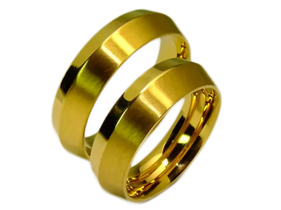 Jane - a pair of rings (stainless steel)