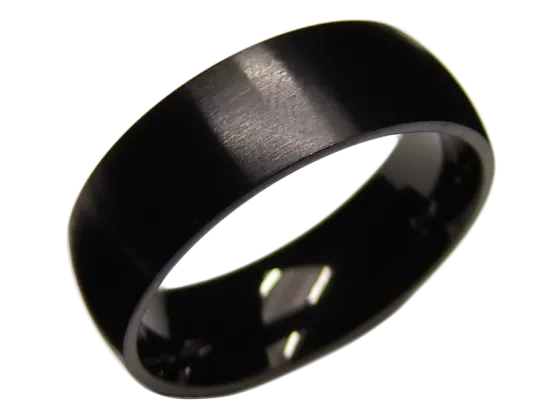 Douglas - single ring (stainless steel)