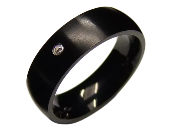 Douglas - single ring (stainless steel)