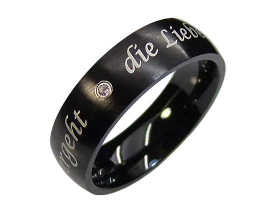 Edgar - single ring (stainless steel)