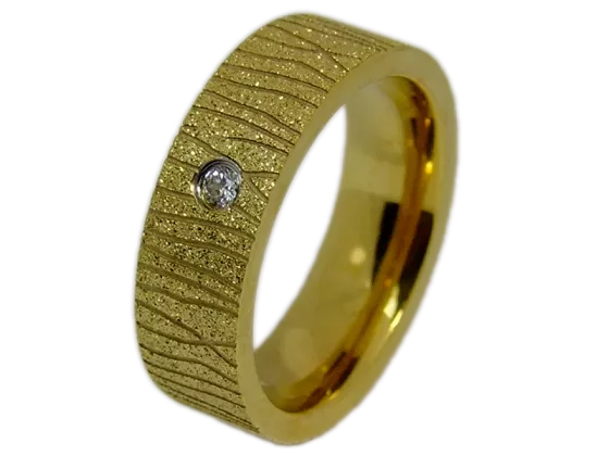 Isabelle - single ring (stainless steel)