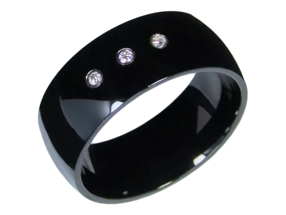 Bella - single ring (stainless steel)