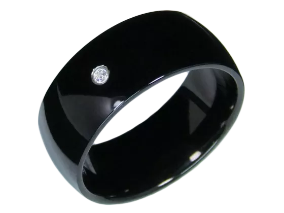 Bella - single ring (stainless steel)