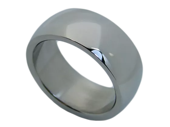 Hugo - single ring (stainless steel)