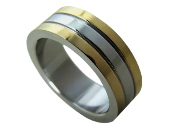 Reese - single ring (stainless steel)