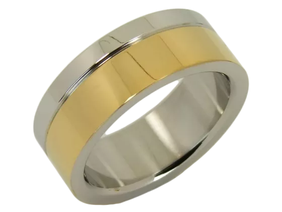Marie - single ring (stainless steel)