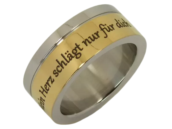 Amadeus - single ring (stainless steel)