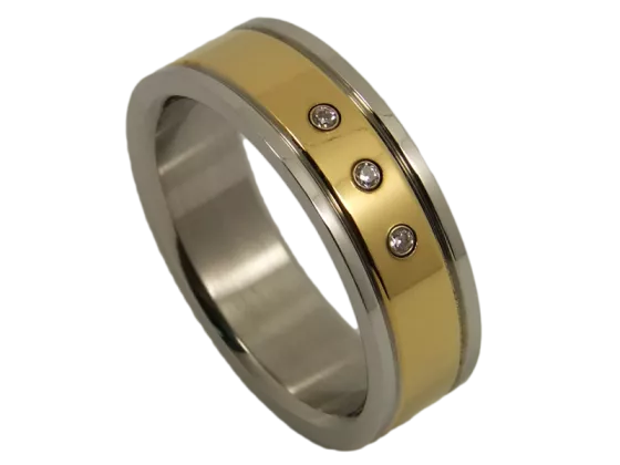Mathis - single ring (stainless steel)