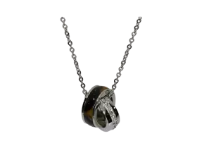 Ruby - Ankerkette mit Anhnger (Edelstahl)