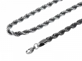 Kordelkette Kellana 50 cm (Edelstahl)