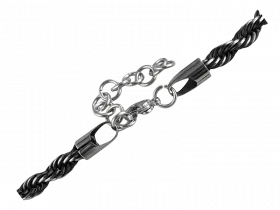 Kordelkette Kellana 50 cm (Edelstahl)