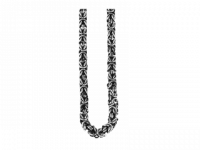 Knigskette Lutz 60 cm geschwrzt (Edelstahl)