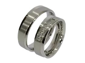 Marika im Paar (Edelstahl)