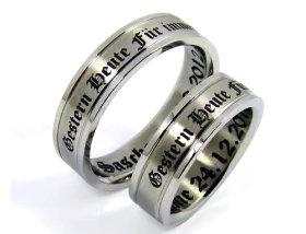 Vincent im Paar (Edelstahl)