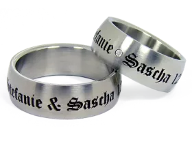 Dave im Paar (Edelstahl)