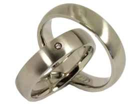 Greethe im Paar (Edelstahl)