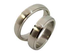 Gustav im Paar (Edelstahl)