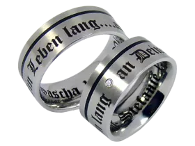 Holly im Paar (Edelstahl)