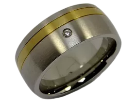 Jennifer - single ring (stainless steel)