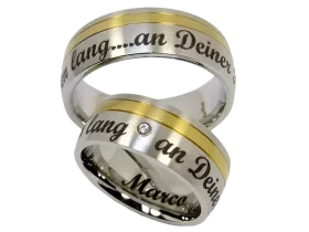 Jenny im Paar (Edelstahl)