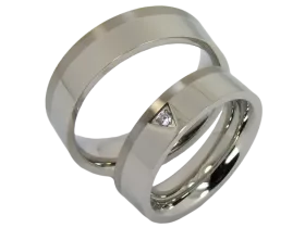 Tiziano im Paar (Edelstahl & Titan)