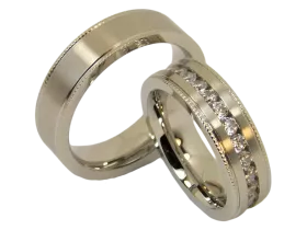 Antoinette im Paar (Edelstahl)