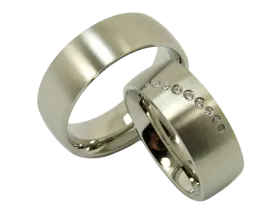 Enrique im Paar (Edelstahl)