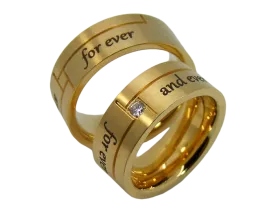 Evelina im Paar (Edelstahl)