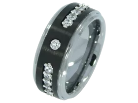 Caspar - a pair of rings (tungsten)