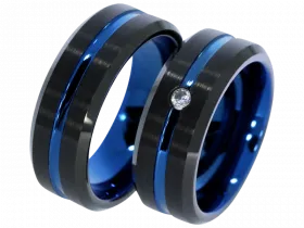 Ambrose - a pair of rings (tungsten)