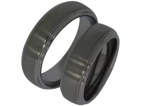 Renee - a pair of rings (tungsten)