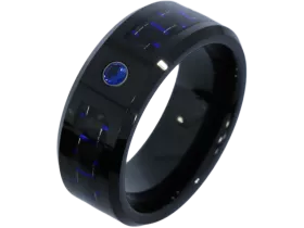 Athena solo (Wolfram mit Carboneinlage)