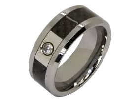 Leander im Paar (Wolfram mit Carboneinlage)