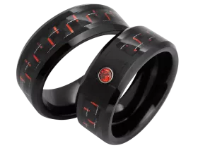 Camille im Paar (Wolfram mit Carboneinlage)