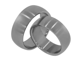 David im Paar (Edelstahl)