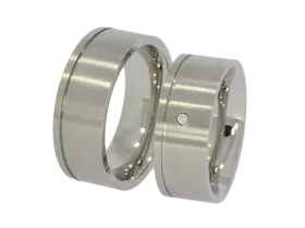 Alec im Paar (Edelstahl)