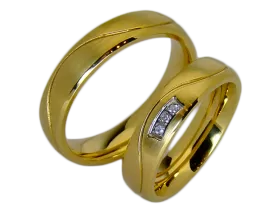 Elizabeth im Paar (Edelstahl)