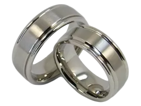 Romy im Paar (Edelstahl)